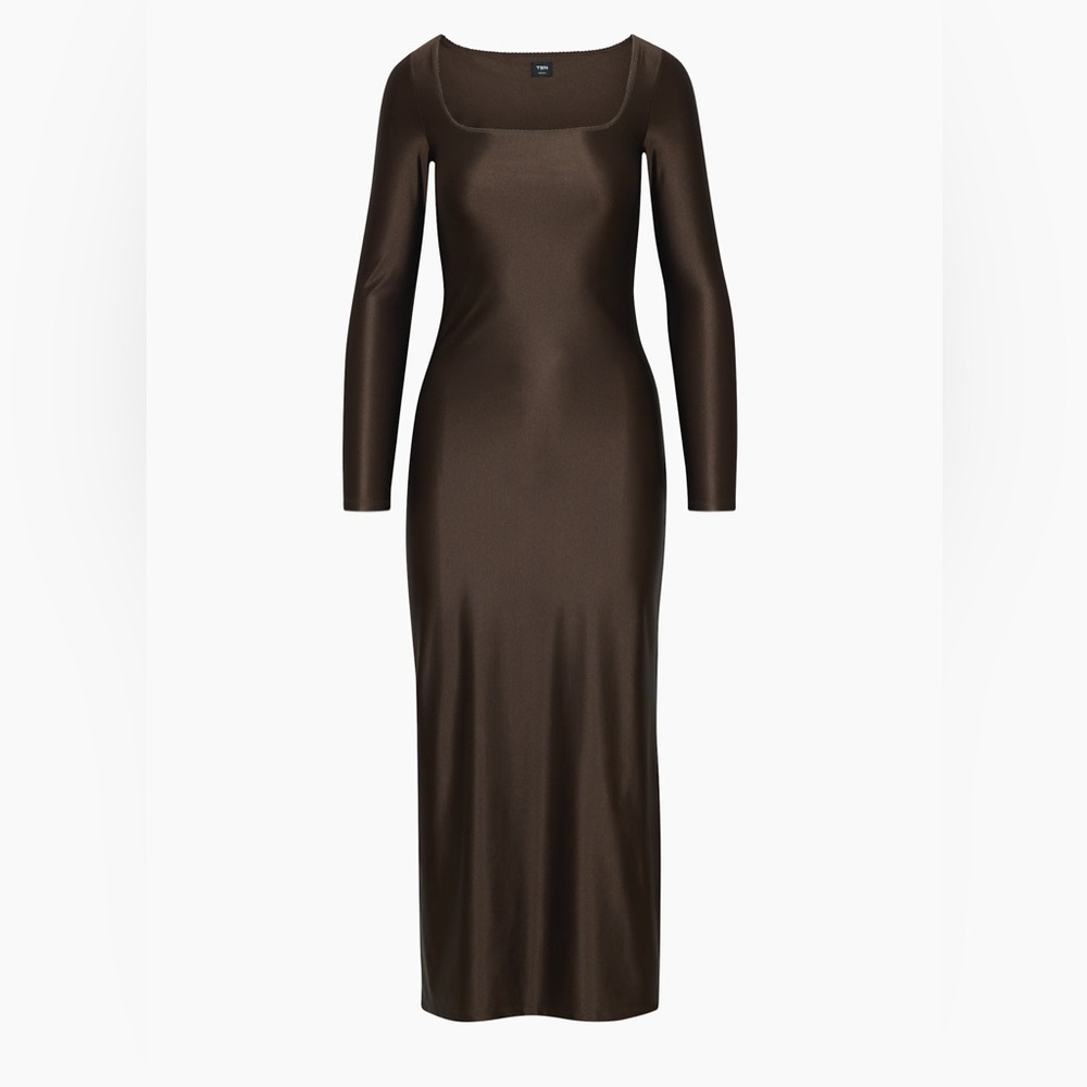 Aritzia Ten Satinette Starlit Dress